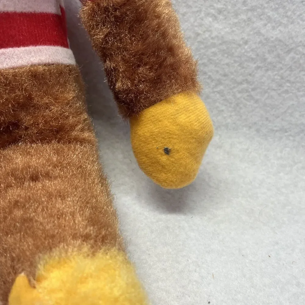 Vintage Stuffed Plush Monkey Carnival Prize 16  In Superior Toy Novelty Inc 50s - Picture 5 of 5